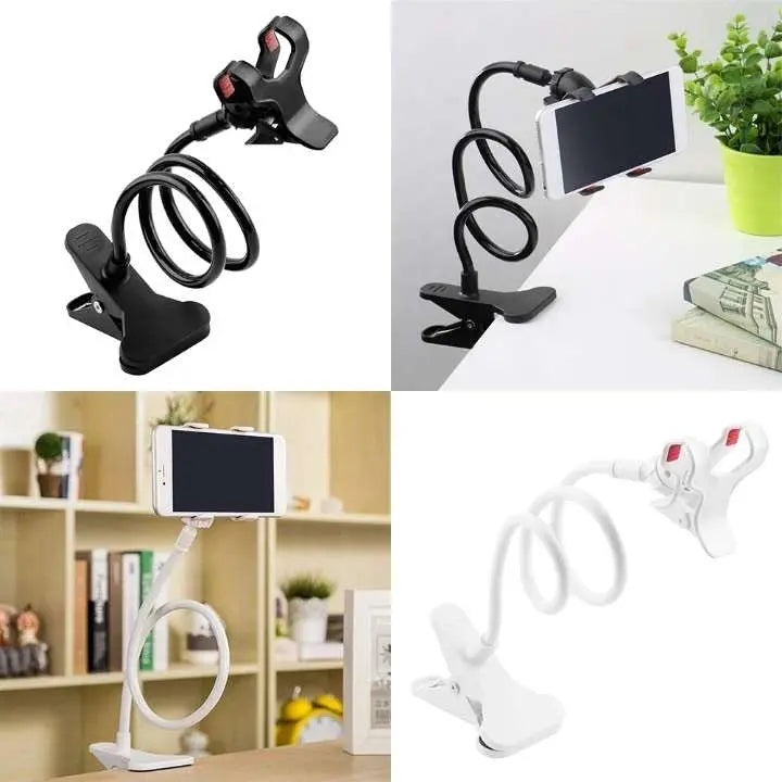 Gooseneck Stand Holder Flexible Bed Desk Table Clip 360 Degree Adjustable Arthurgadgets