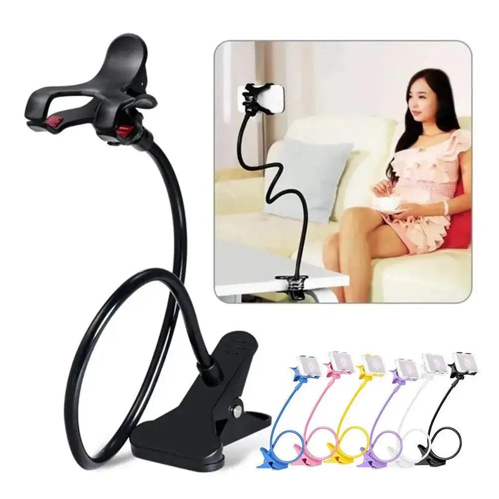 Gooseneck Stand Holder Flexible Bed Desk Table Clip 360 Degree Adjustable Arthurgadgets