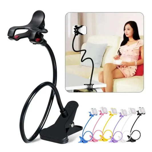 Gooseneck Stand Holder Flexible Bed Desk Table Clip 360 Degree Adjustable Arthurgadgets