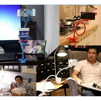Gooseneck Stand Holder Flexible Bed Desk Table Clip 360 Degree Adjustable Arthurgadgets